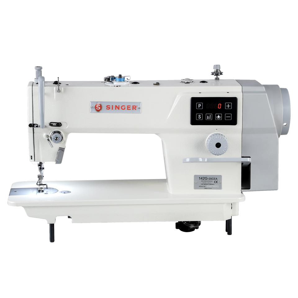 142G E Series Single Needle Integrated Lockstitch Industrial Sewing Machine with Table