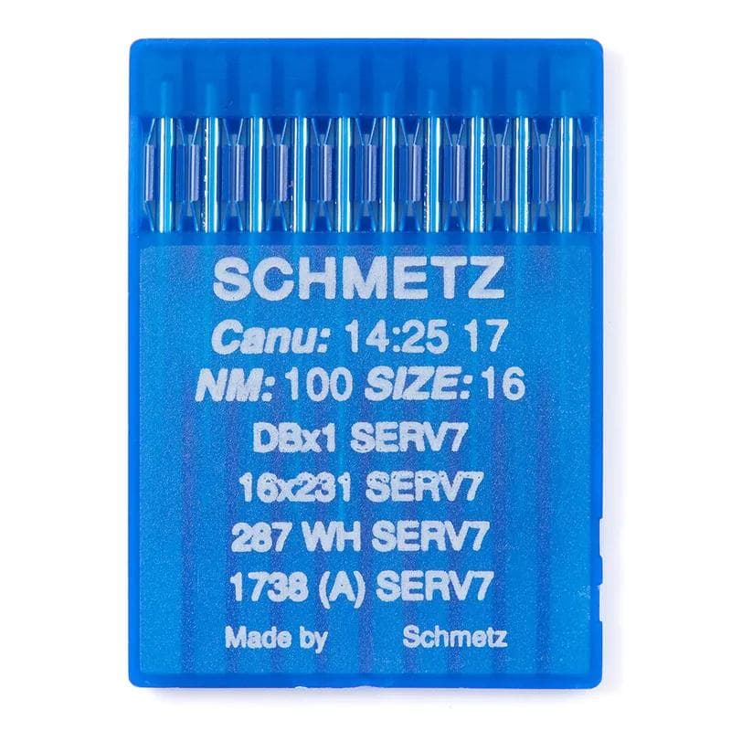 Schmetz #16 Sewing Machine Needles DBx1 Serv7 Round/Sharp Point (10 pack)