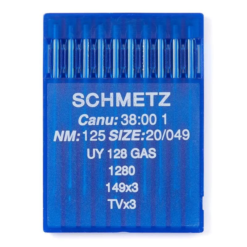 Schmetz #20 Sewing Machine Needles UY 128 GAS Round/Sharp Point (10 pack)