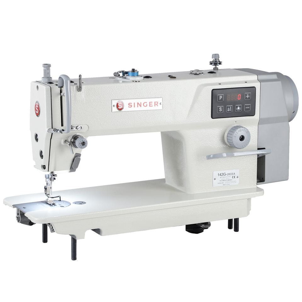 142G F Series Integrated Straight Lockstitch Industrial Sewing Machine with Table