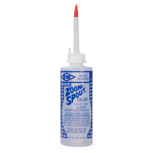 Zoom Spout Oil for Sewing Machines 4 oz.