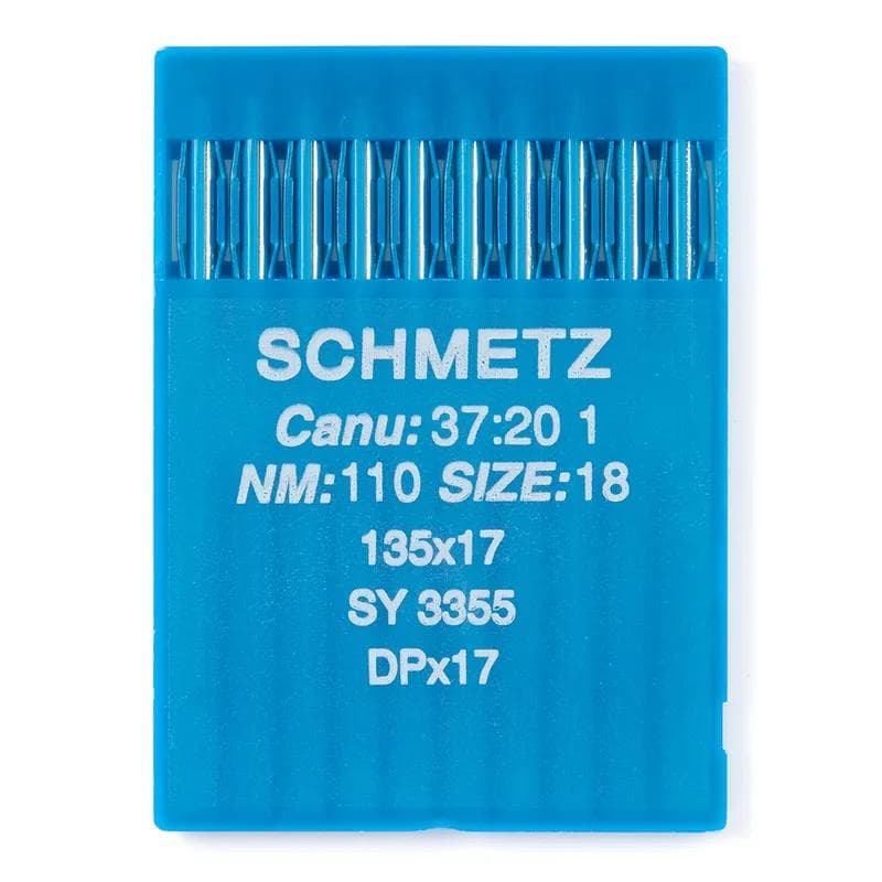 Schmetz #18 Sewing Machine Needles 135x17 Round/Sharp Point (10 pack)